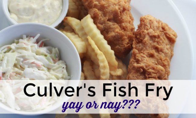 Is Culver's Fish Fry good???