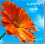 The Sunshine Award…