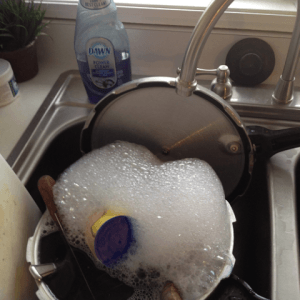 Dawn Power Clean Cuts Grease and Saves Time