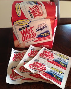 Keep Clean and Germ Free with Wet Ones