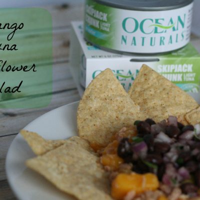 Mango Tuna Sunflower Salad