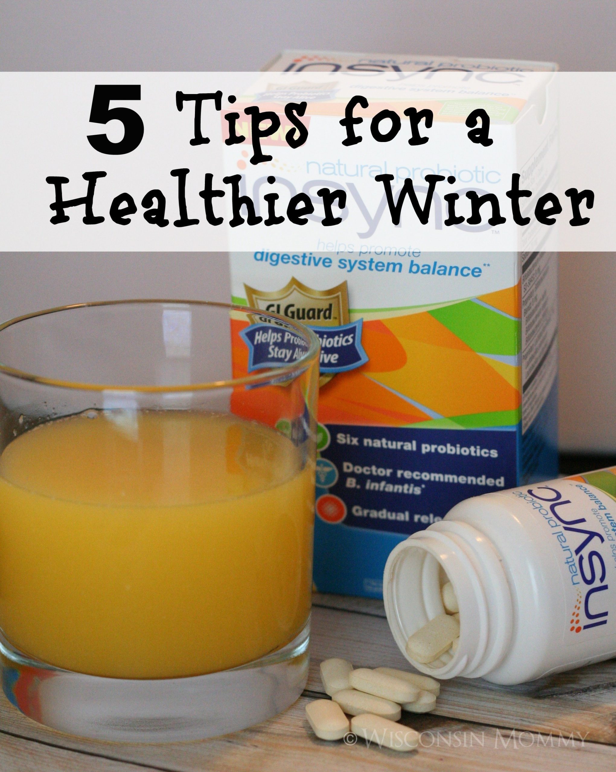 stay healthy this winter insync probiotics #shop