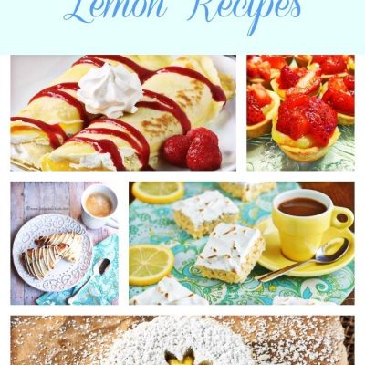 20 Luscious Lemon Recipes