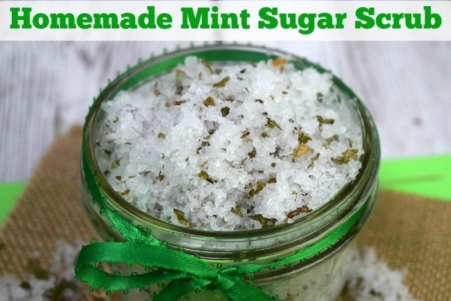 All Natural Mint Body Scrub