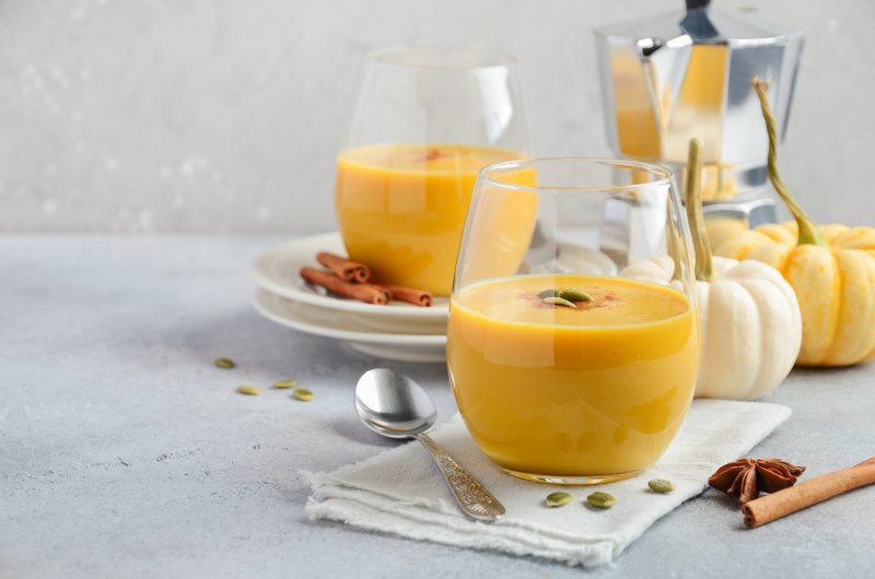pumpkin spice smoothie