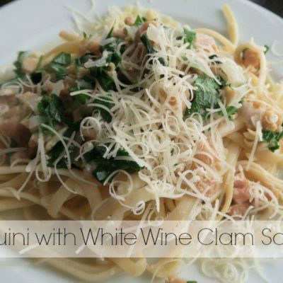 Linguine with White Wine Clam Sauce