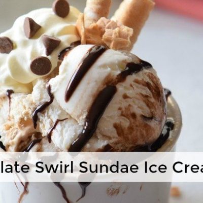Chocolate Swirl Sundae Ice Cream Recipe