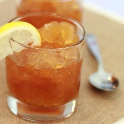 Lemony Sweet Tea Granita Recipe