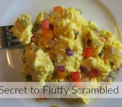 The Secret to Fluffy Scrambled Eggs