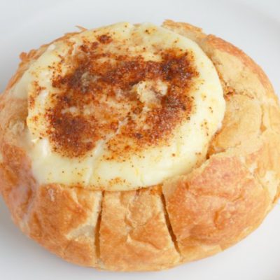 Personal Chili Brie In Bread Bowl Recipe