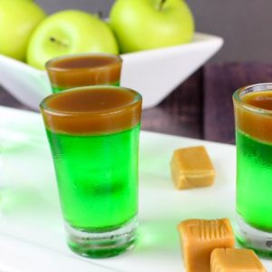 caramel apple jello shots