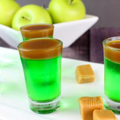 Caramel Apple Jello Shots