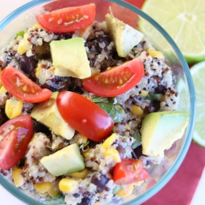 Instant Pot Black Bean and Quinoa Salad