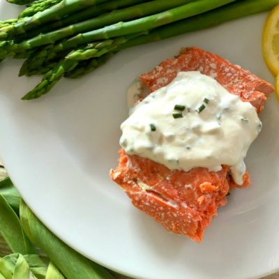 Yogurt Horseradish Sauce for Salmon