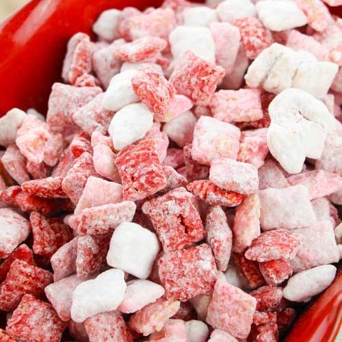 Puppy Chow Recipe - valentines