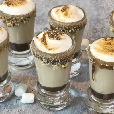 S’mores Martini Shooters