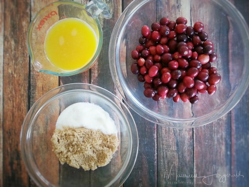 orange canberry sauce ingredients