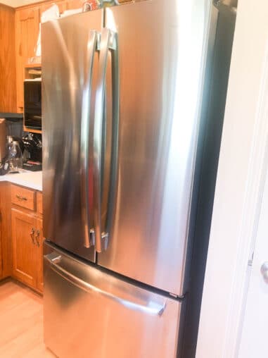 stainless steel refrigerator 