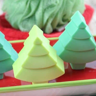 Handmade Pine Tree Scented Hand Soap