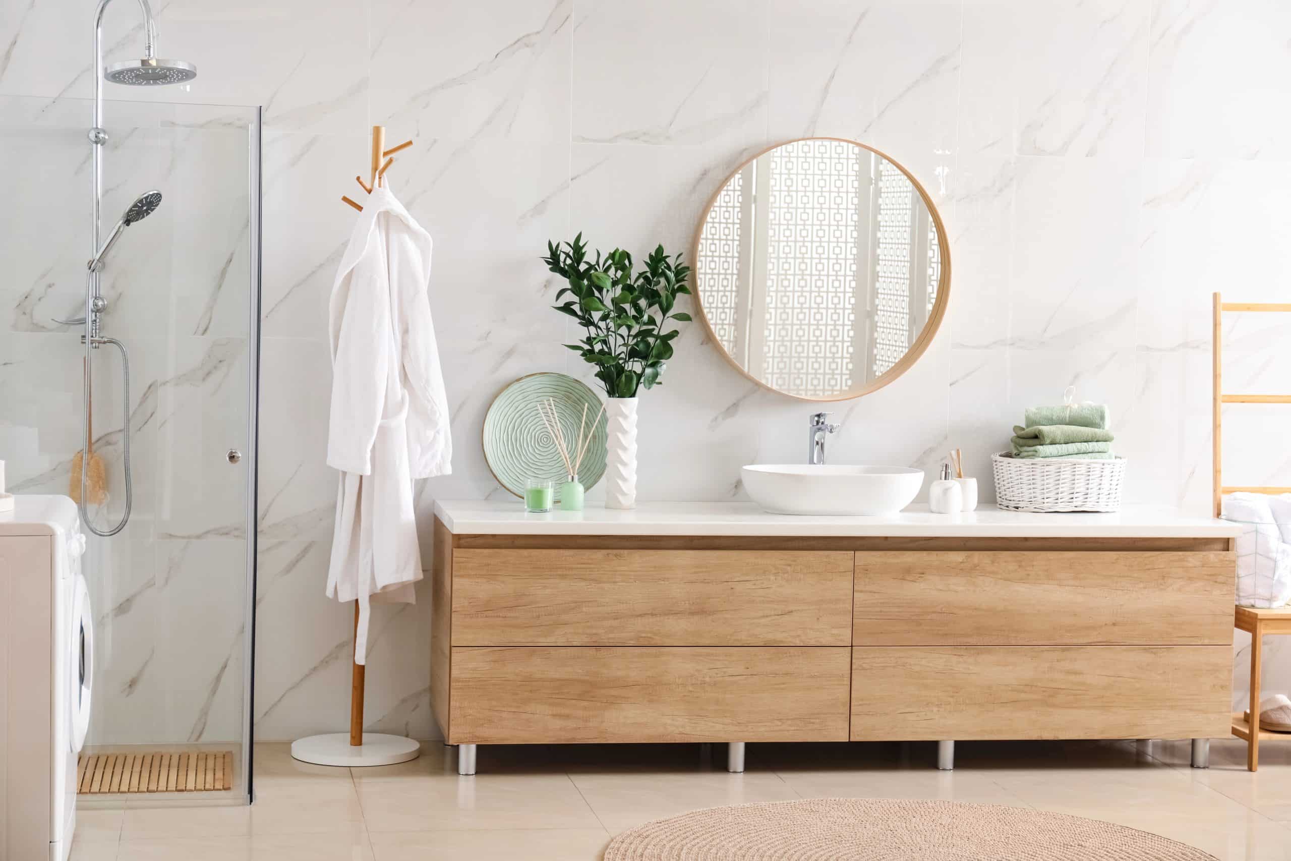 Enhancing Natural Light in Windowless Bathrooms