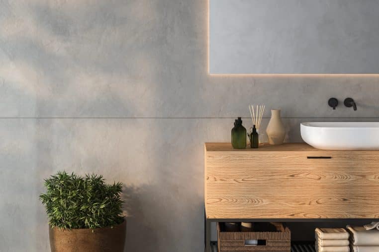 How to Give Your Bathroom a Warm, High-End Feel